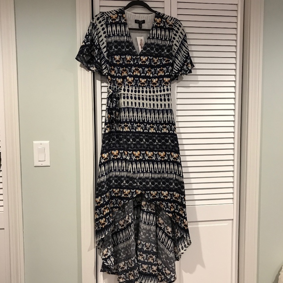  SALE Jessica Simpson High-Low Maxi Dress - Picture 2 of 4